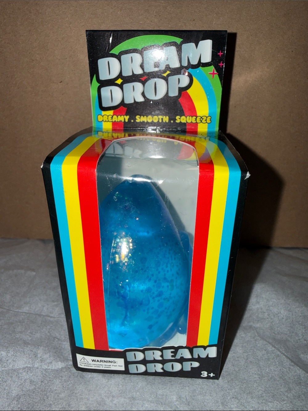 Blue Dream Drop Stress Squeeze Toy